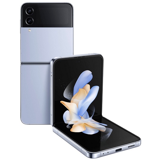 buy Cell Phone Samsung Galaxy Z Flip4 5G SM-F721U 256GB - Blue - click for details